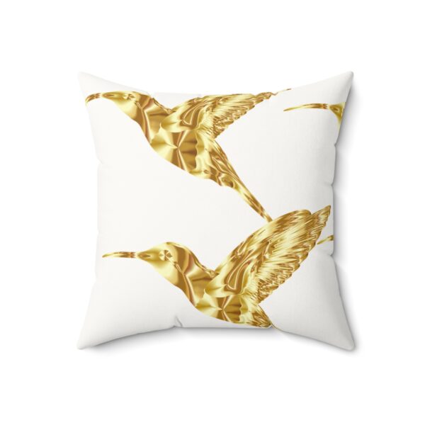 Faux Suede Square Pillow - Image 3