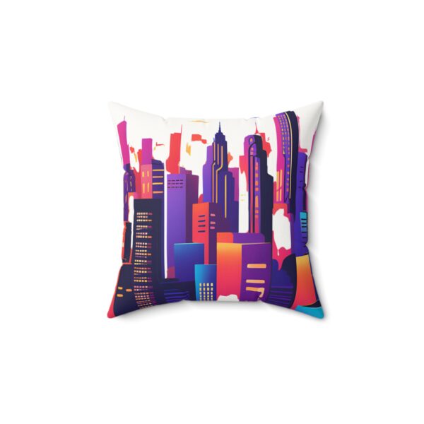 Faux Suede Square Pillow - Image 2