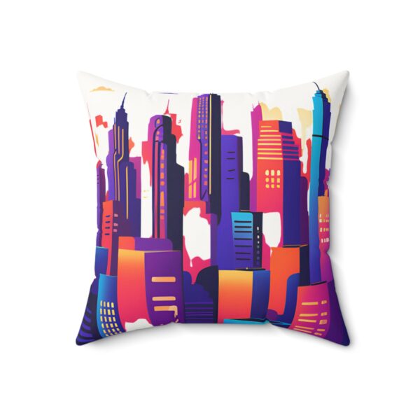 Faux Suede Square Pillow - Image 3