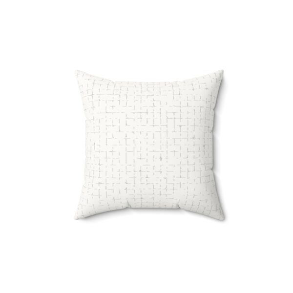 Modern Faux Suede Square Pillow – Cozy Minimalist Home Decor