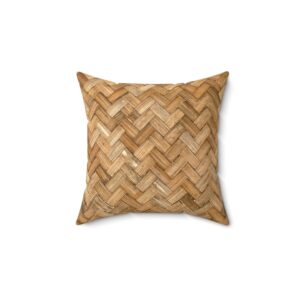 Faux Suede Square Pillow