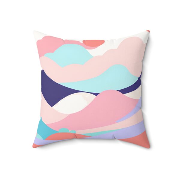 Faux Suede Square Pillow - Image 3