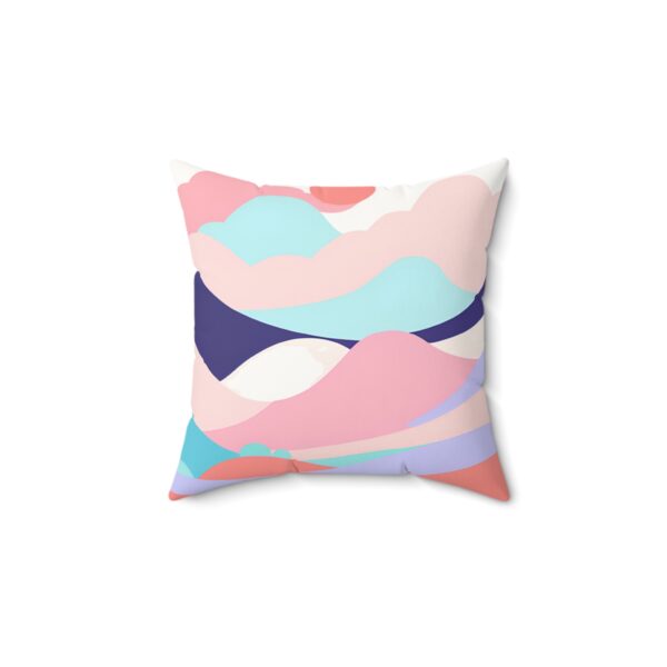 Faux Suede Square Pillow - Image 2