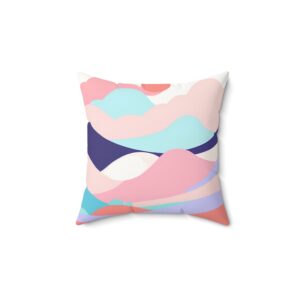 Faux Suede Square Pillow