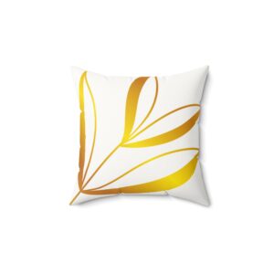 Faux Suede Square Pillow