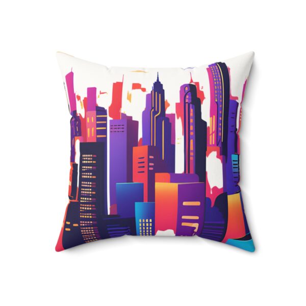 Faux Suede Square Pillow - Image 4