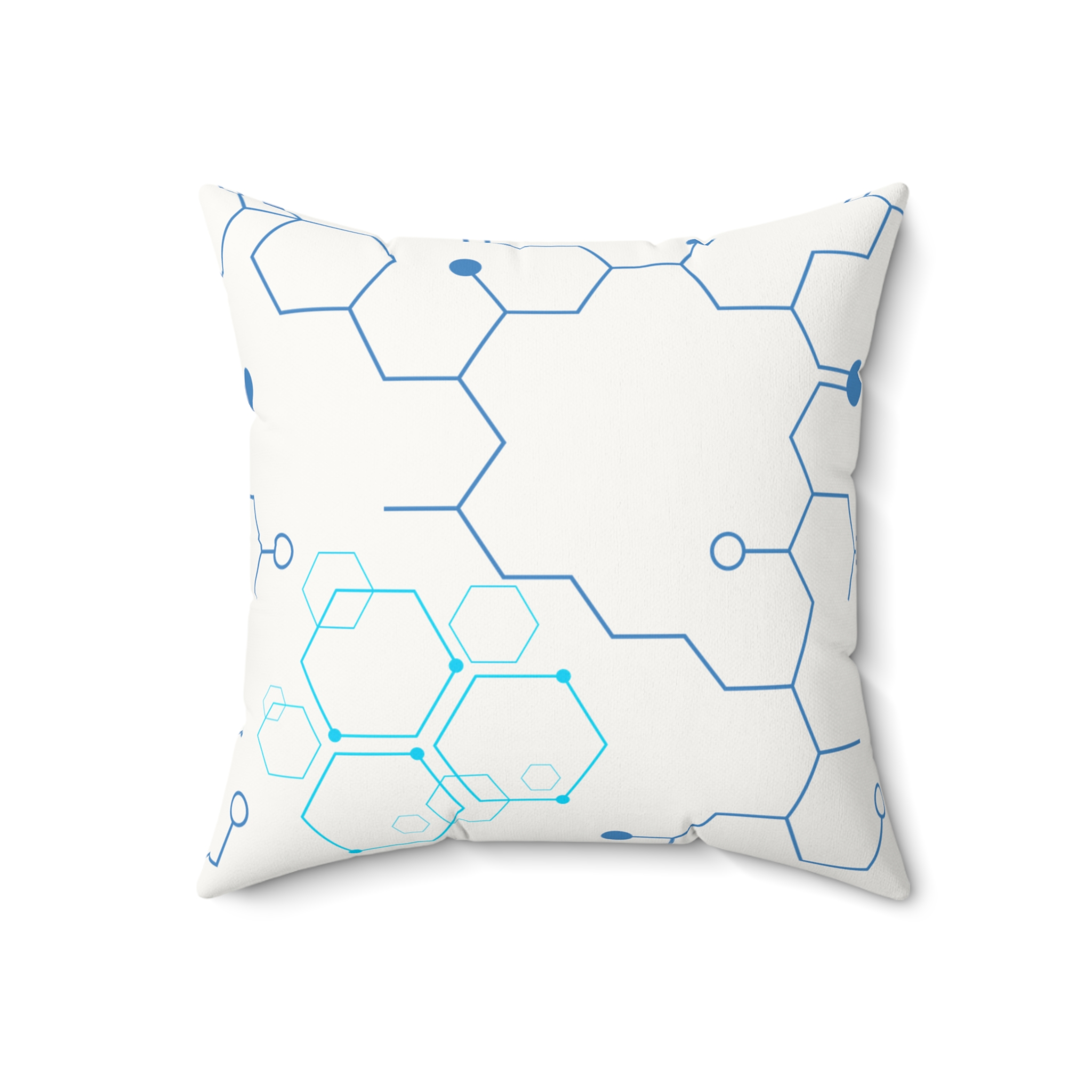 Modern Geometric Faux Suede Pillow for Home Decor - Image 4