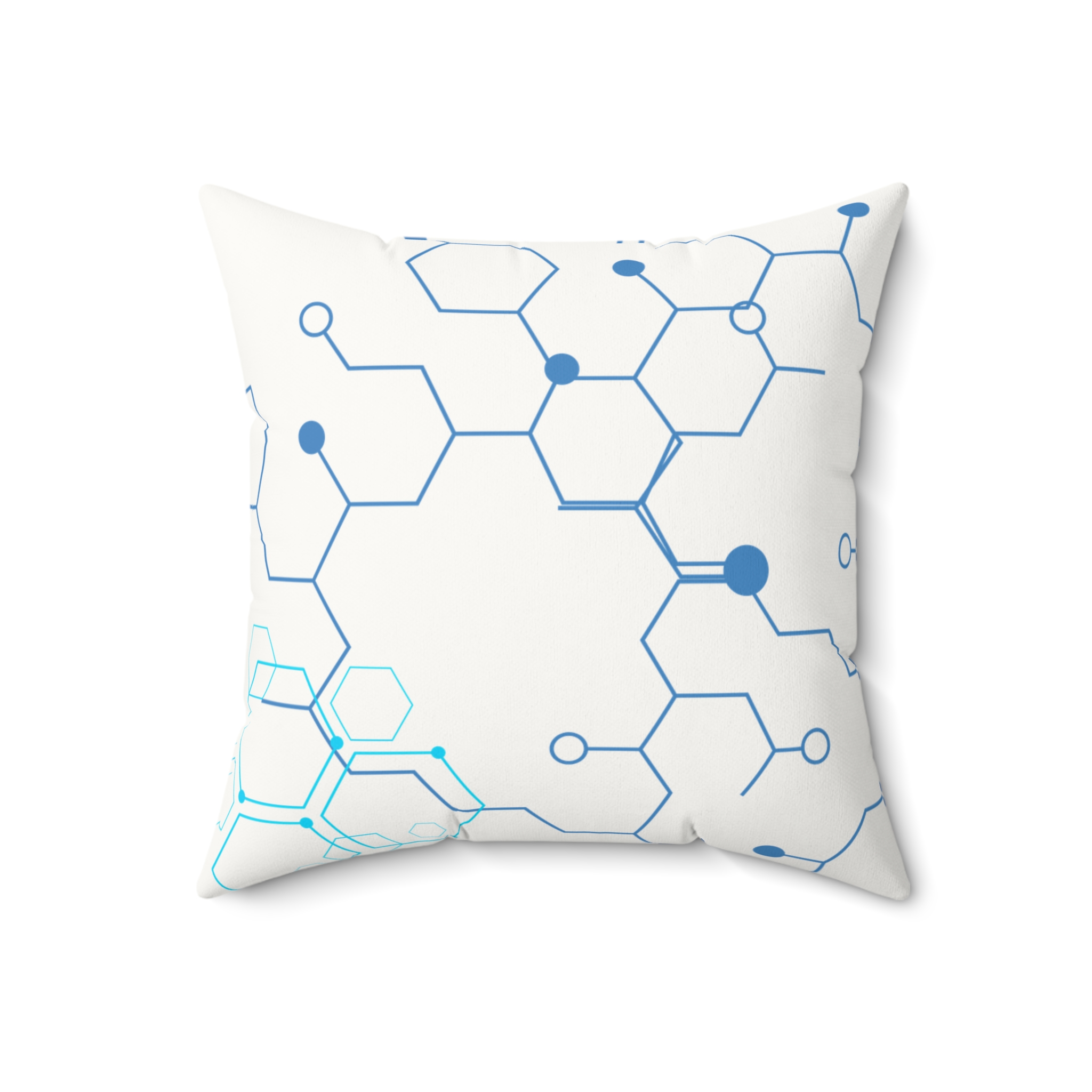 Modern Geometric Faux Suede Pillow for Home Decor - Image 3