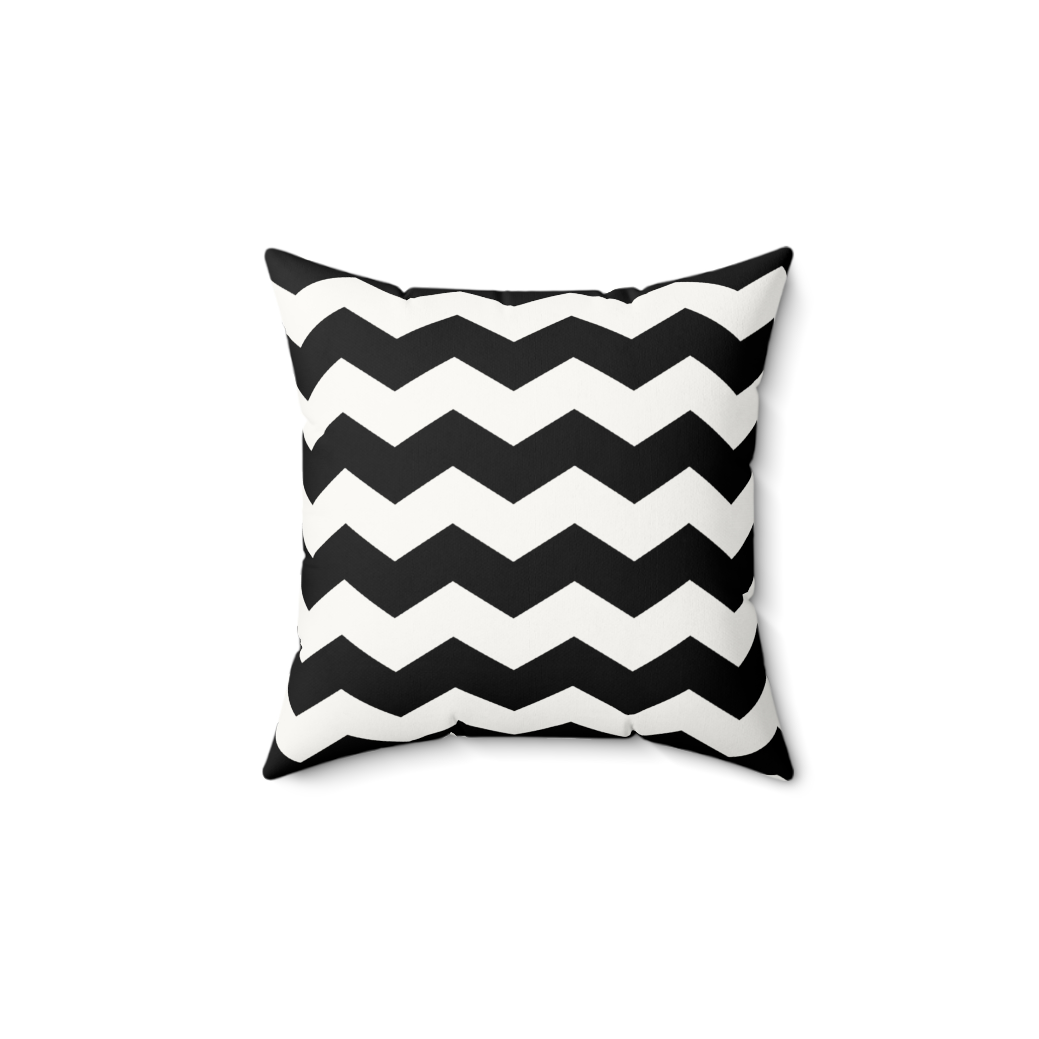 Modern Chevron Faux Suede Pillow - Stylish Home Decor Accent